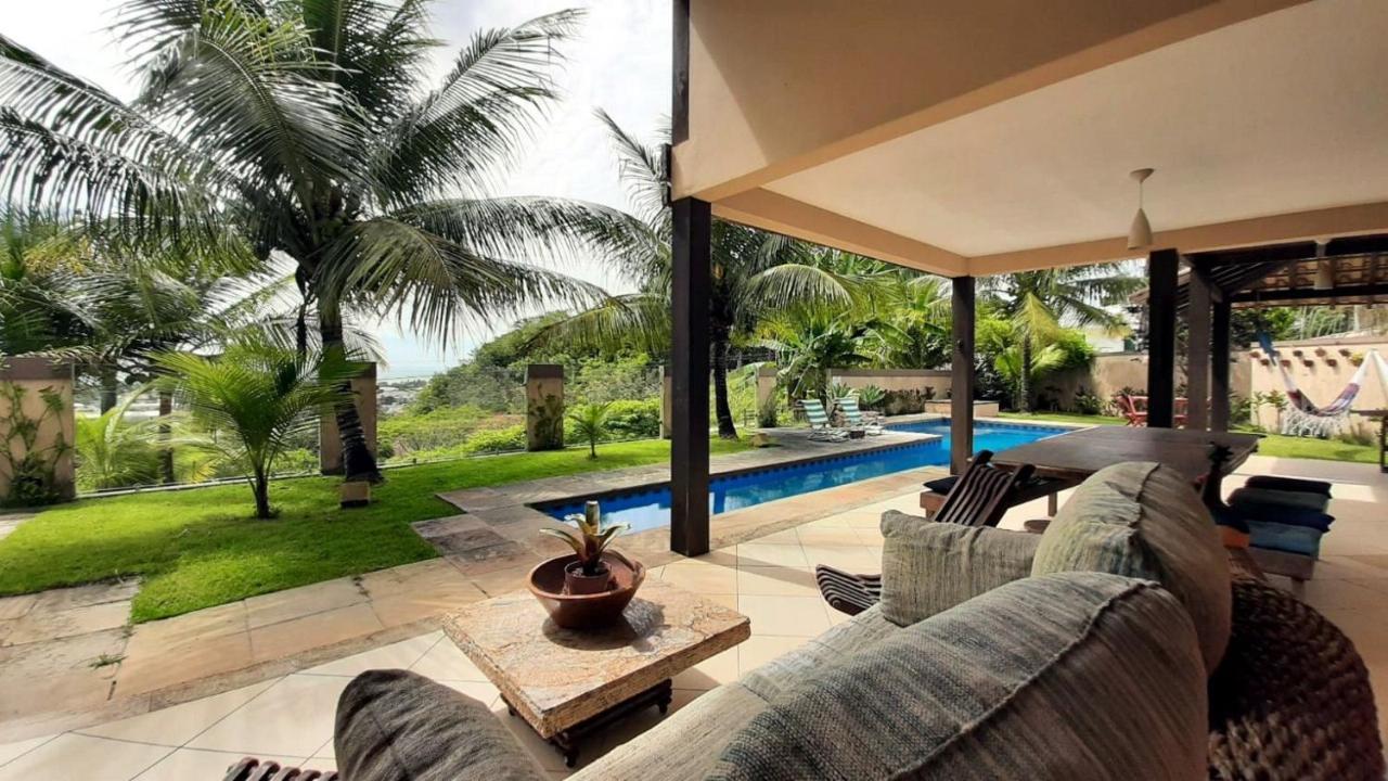 Casa Com Vista Para O Mar De Taperapuan Porto Seguro Ngoại thất bức ảnh
