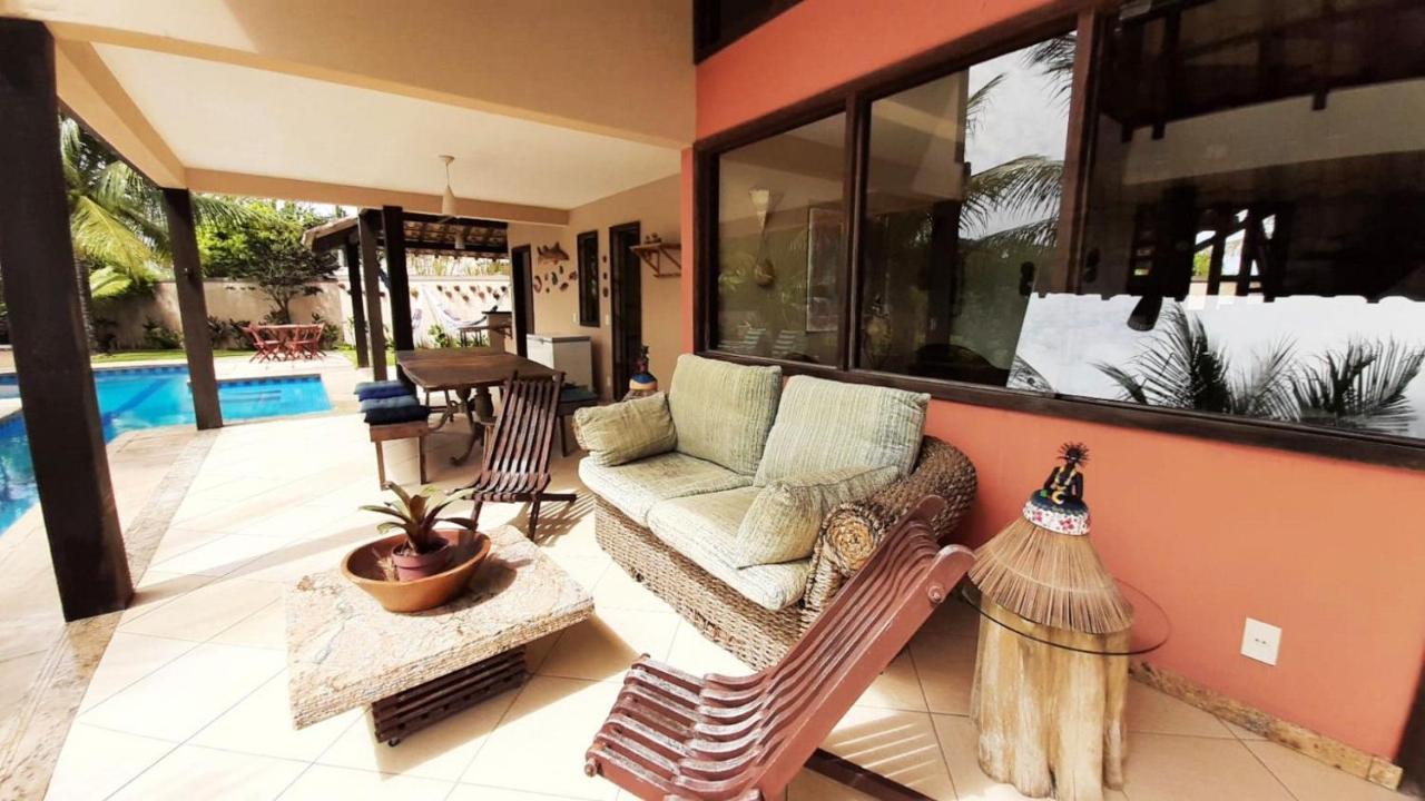 Casa Com Vista Para O Mar De Taperapuan Porto Seguro Ngoại thất bức ảnh