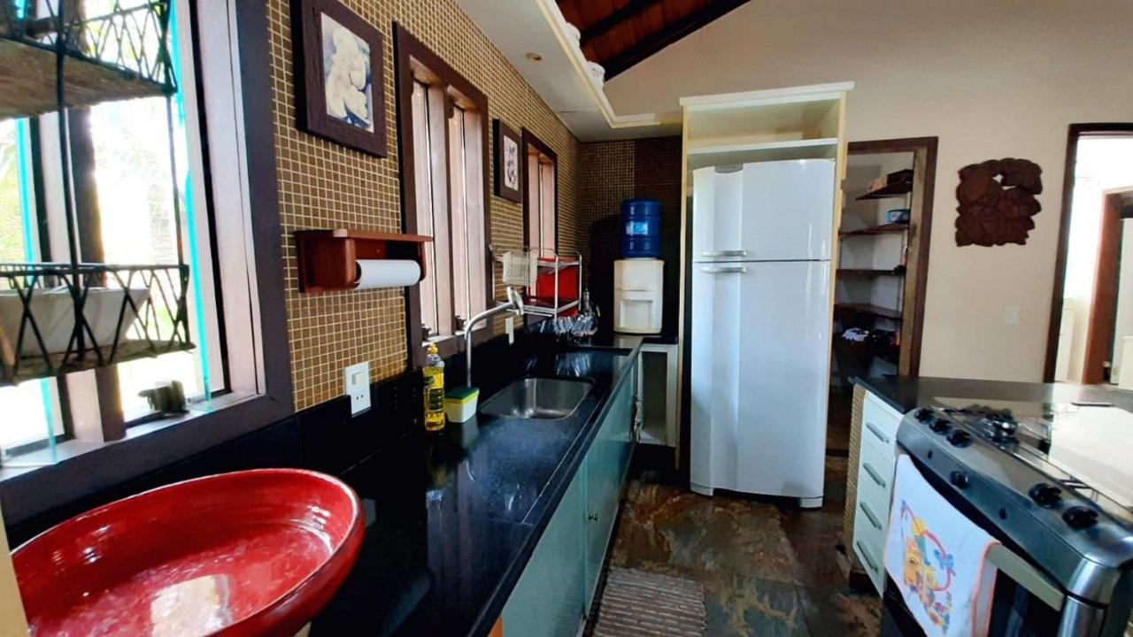 Casa Com Vista Para O Mar De Taperapuan Porto Seguro Ngoại thất bức ảnh