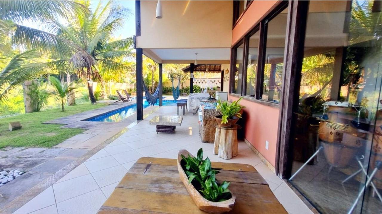 Casa Com Vista Para O Mar De Taperapuan Porto Seguro Ngoại thất bức ảnh
